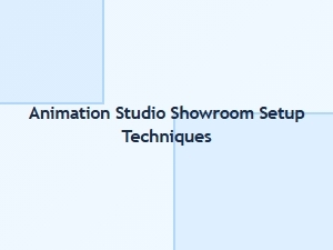 Setup Techniques for Your Animation Studio Showroom
